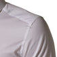 Dolce & Gabbana White Cotton Short Sleeves Button Down Shirt