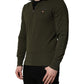 Aeronautica Militare MilitaryGreen HalfZip Sweatshirt Sweater
