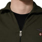 Aeronautica Militare MilitaryGreen HalfZip Sweatshirt Sweater