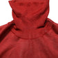 Dolce & Gabbana Red Long Sleeve TurtleNeck Pullover Sweater