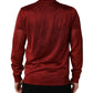 Dolce & Gabbana Red Long Sleeve TurtleNeck Pullover Sweater