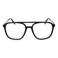 Fila Black Stainless Steel Glasses (Frames)