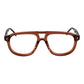 Lozza Brown Cellulose Acetate Glasses (Frames)