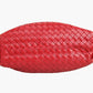 Bottega Veneta Red Intrecciato Leather Tote Bag