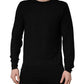 Dolce & Gabbana Black Crew Neck Long Sleeve Pullover Sweater