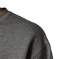 Dolce & Gabbana Gray Cotton Logo Appliqué CrewNeck T-shirt