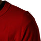 Dolce & Gabbana Red Eye Print Crew Neck Pullover Sweater