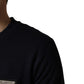 Dolce & Gabbana Black Logo Plaque Jersey Sweatshirt Cotton Sweater
