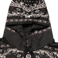 Dolce & Gabbana Black Bandana Print Cotton Men Hoodie Sweater