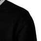 Dolce & Gabbana Black DGLogo Print Cotton Sweatshirt Sweater