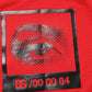 Dolce & Gabbana Red Eye Print Crew Neck Pullover Sweater