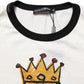Dolce & Gabbana White King Of Love Print Cotton Men Jersey T-shirt