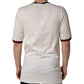 Dolce & Gabbana White King Of Love Print Cotton Men Jersey T-shirt