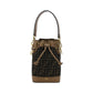 Fendi Brown Polyester Backet Bag