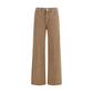 Brunello Cucinelli Brown Cotton Straight-Leg Jeans
