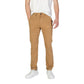 Superdry Beige Cotton Skinny Pants