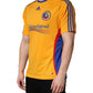 Adidas Yellow Polyester Balenciagoal CrewNeck Jersey T-shirt
