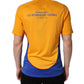 Adidas Yellow Polyester Balenciagoal CrewNeck Jersey T-shirt