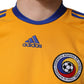 Adidas Yellow Polyester Balenciagoal CrewNeck Jersey T-shirt
