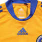 Adidas Yellow Polyester Balenciagoal CrewNeck Jersey T-shirt