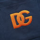 Dolce & Gabbana Navy Blue Cotton Logo Short Sleeves Men Polo T-shirt