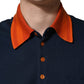 Dolce & Gabbana Navy Blue Cotton Logo Short Sleeves Men Polo T-shirt