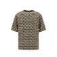 Valentino Garavani Brown Silk T-Shirt