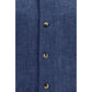 Brunello Cucinelli Blue Linen Blouse