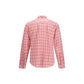 Versace Multicolor Cotton Pattern Shirt