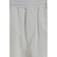 C.P. Company White Cotton Cargo Pants
