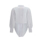 Charo Ruiz White Cotton Blouse