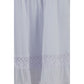 Charo Ruiz White Cotton Casual Dress