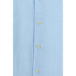 Finamore Blue Linen Longsleeve Shirt