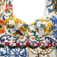 Dolce & Gabbana Multicolor Majolica Print Cotton Mini Dress