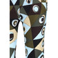 Emilio Pucci Bicolor Polyamide Leggings