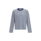 Ami Paris Blue Cotton Long Sleeve T-Shirt