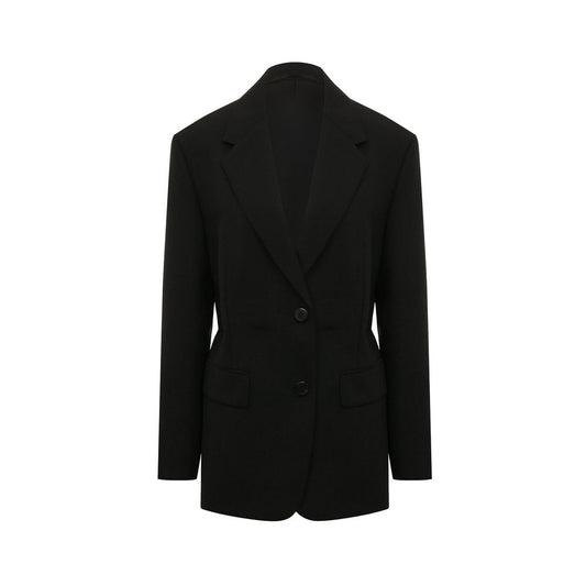 Prada Black Wool Coat