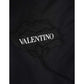 Valentino Black Nylon Bermuda Shorts