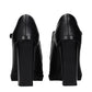 Max Mara Black Leather High Heel Pumps
