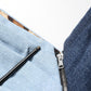 Dolce & Gabbana Blue Cotton Patchwork Denim Mini Sheath Dress
