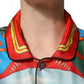 Dolce & Gabbana Multicolor Printed Long Sleeve Button Down Shirt Top