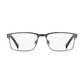 Hugo Boss Gray Steel & Aluminum Glasses (Frames)