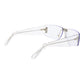 GCDS Transparent Plastic Sunglasses