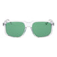 Web Transparent Plastic Sunglasses