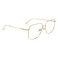 Victoria Beckham Gold Metal Glasses (Frames)