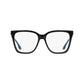 Victoria Beckham Black Plastic Glasses (Frames)