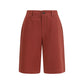 Brunello Cucinelli Multicolor Cotton Bermuda Shorts