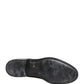 Dolce & Gabbana Black Calfskin Leather Derby Men Dress Shoes