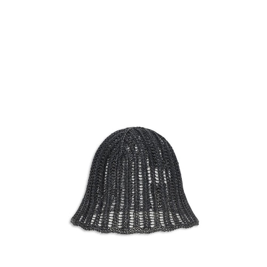 Brunello Cucinelli Black Polyamide Bucket Hat