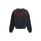 Palm Angels Black Cotton Sweatshirt